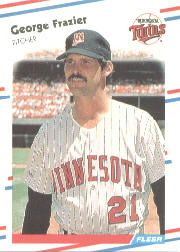 1988 Fleer Baseball Cards      009      George Frazier